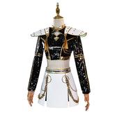 Kpop Demon Hunters Zoey Cosplay Costume Golden Black Golden Dance Halloween Suit ACcosplay